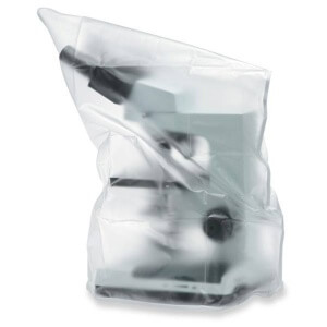 Microscope With Dust Cover